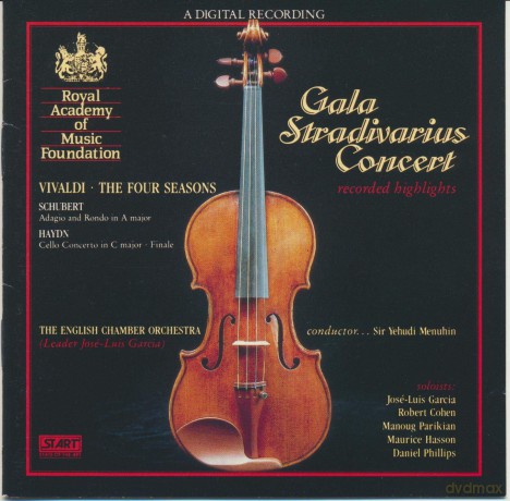 Gala Stradivarius Concert [CD]