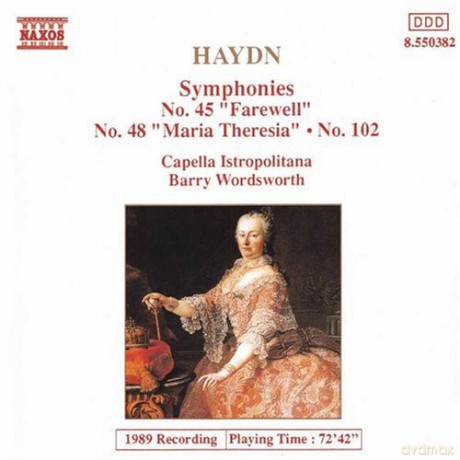 Haydn: Symphonies Nos. 45, 48, 102 [CD]