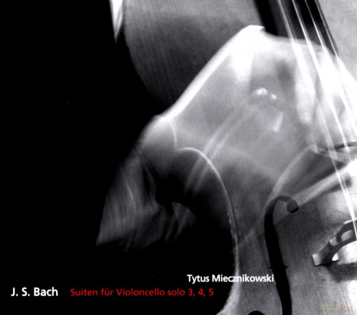 Tytus Miecznikowski: J.S.Bach- suity na wiolonczelę solo nr.3,4,5 [CD]
