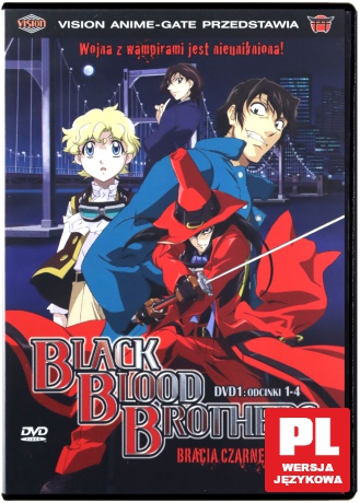 Black Blood Brothers: Bracia Czarnej Krwi 1 (odcinki 1-4) [DVD]