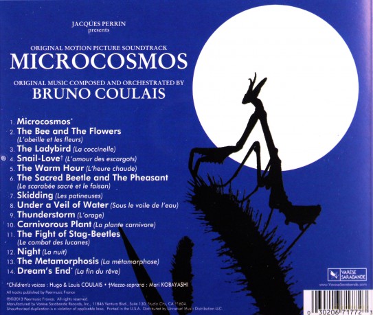 Microcosmos soundtrack [CD]