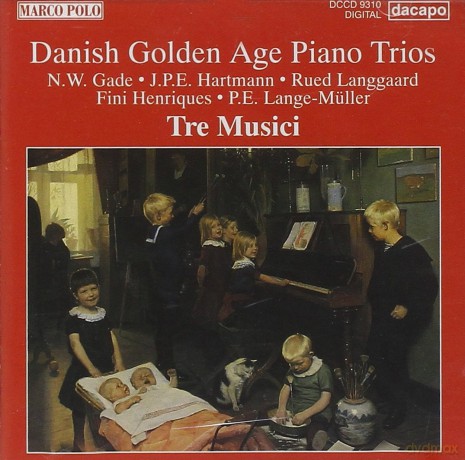 N.W.GADE Danish Golden Age Piano Trios. Tre musici [CD]