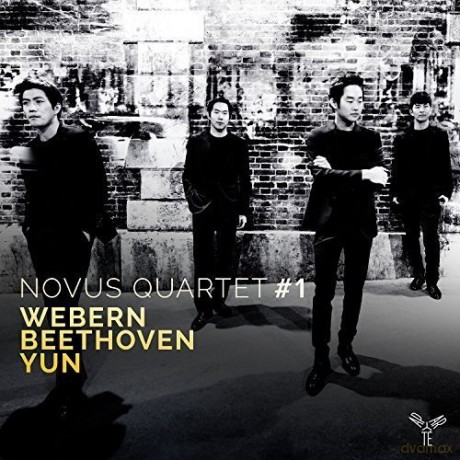 Novus Quartet #1 - String Quartets by Webern, Beethoven and Yun [CD]