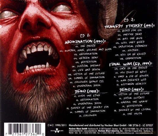 Abomination: Abomination/Tragedy Strikes [2CD]