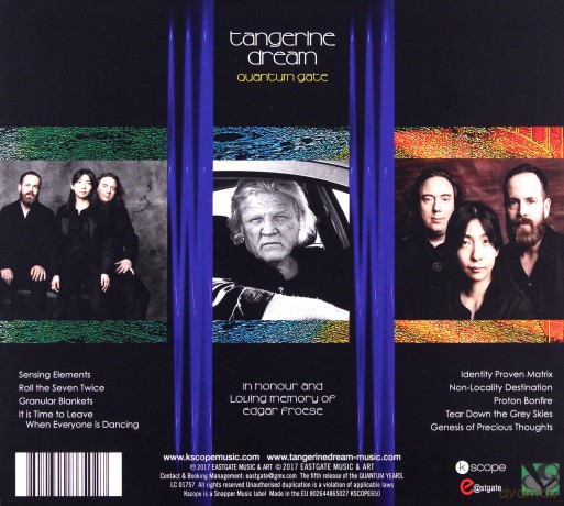 Tangerine Dream: Quantum Gate (digipack) [CD]