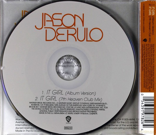 Jason Derulo: It Girl (maxi-single) [CD]