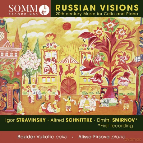 Russian Visions (Bozidar Vukotic; Alissa Firsova) (Somm: SOMMCD 0606) [CD]