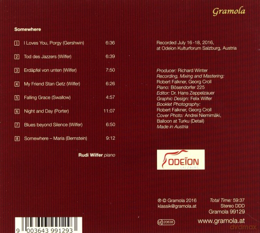 Rudi Wilfer: Somewhere [CD]