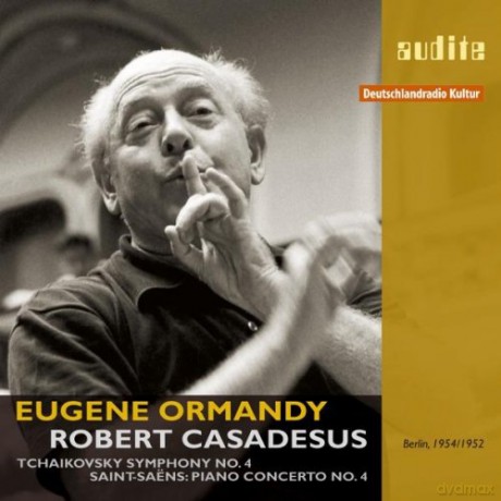 Tchaikovsky - Symphony No 4; Saint-Saens - Piano Concerto No 4 (Eugene Ormandy) [CD]