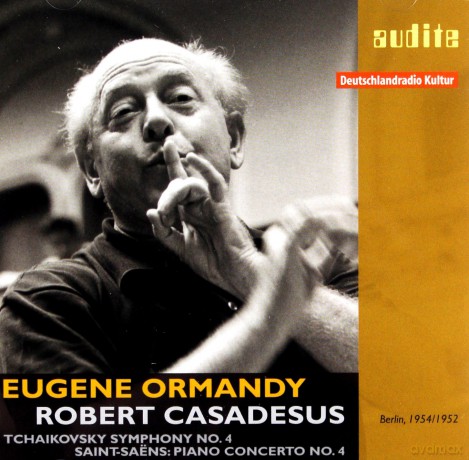 Tchaikovsky - Symphony No 4; Saint-Saens - Piano Concerto No 4 (Eugene Ormandy) [CD]