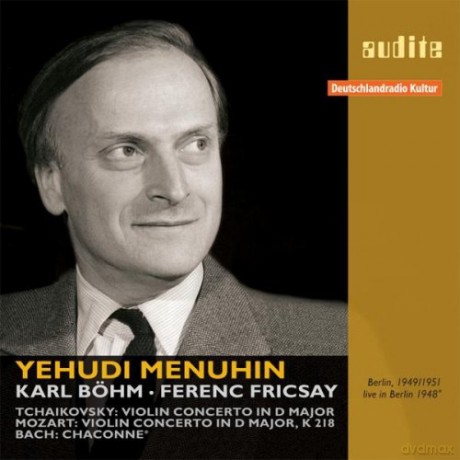Tchaikovsky: Violin Concerto; Mozart: Violin Concerto K218, Bach: Chaconne (1948) [CD]