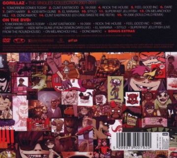 Gorillaz: The Singles Collection 2001-2011 (digipack) [CD]+[DVD]