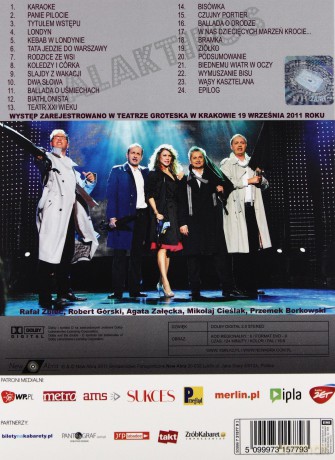 Kabaret Moralnego Niepokoju: Galaktikos (digipack) [DVD]