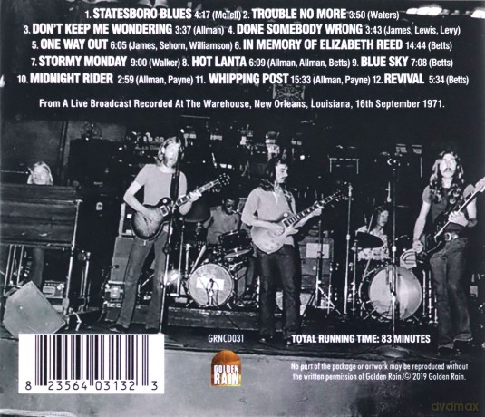 The Lost Warehouse Tapes [CD]