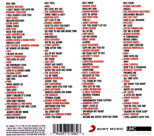 The Love Album [4CD]