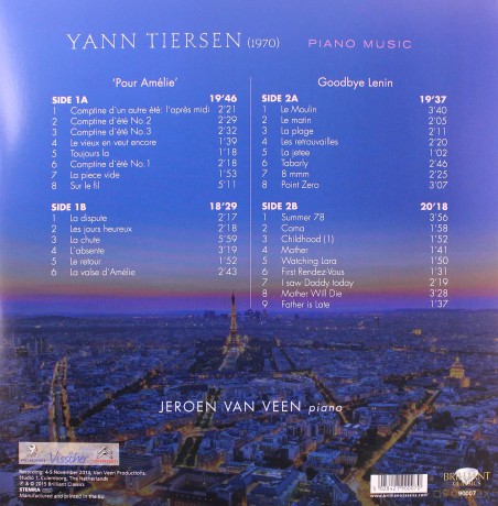 Tiersen: Piano Music [2xWinyl]
