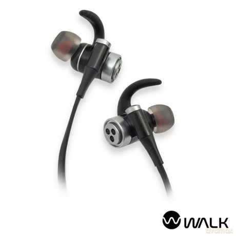 Walk Audio Deluxe Wireless Sport Earphones - Black