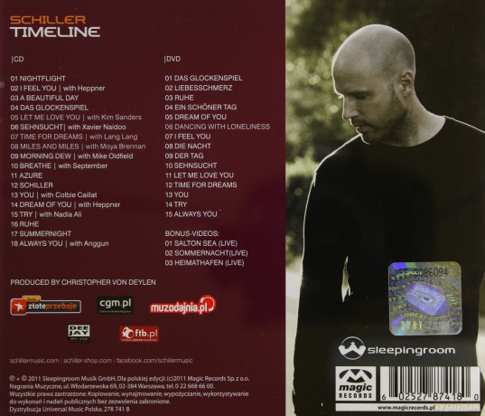 Schiller: Timeline [CD]+[DVD]