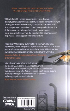 Człowiek w poszukiwaniu sensu - Viktor E. Frankl [KSIĄŻKA]