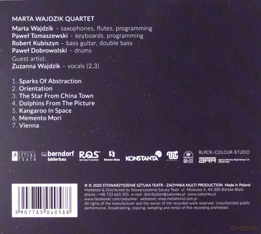 Marta Wajdzik Quartet: My Planet [CD]