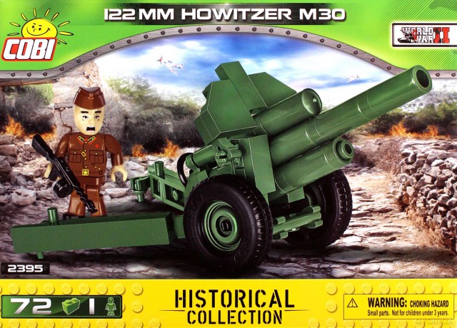 Armia 122 mm Howitzer wz.1938 M-30 - Radziecka haubica [KLOCKI]