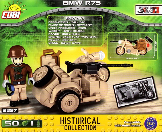 Armia BMW R75 Sahara [KLOCKI]