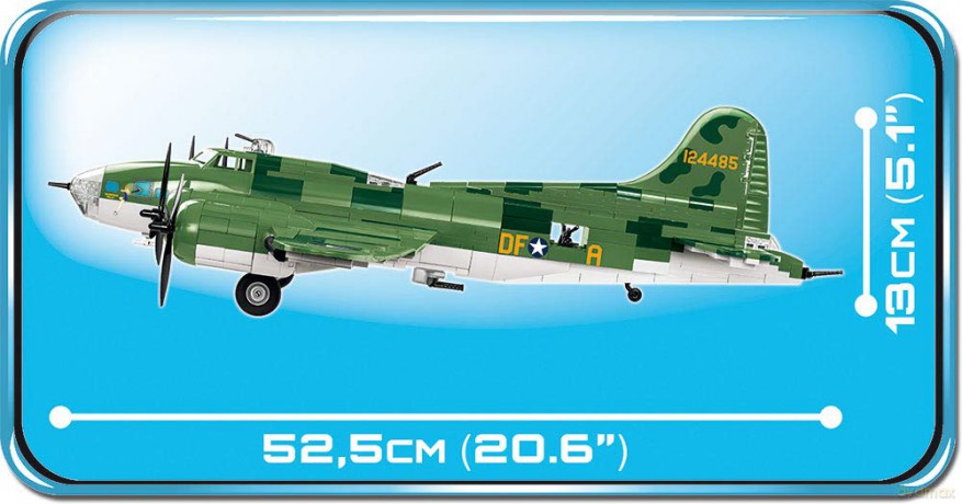 Armia Boeing B-17F Flying Fortress Memphis Belle [KLOCKI]