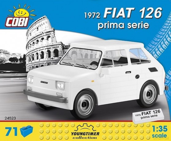 Cars 1972 Fiat Prima Serie [KLOCKI]