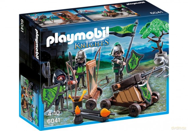 Oddział bojowy rycerzy herbu Wilk 6041 [FIGURKA]