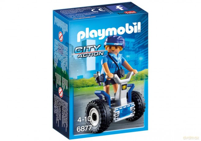 Policjantka na Balance-Racer 6877 [FIGURKA]