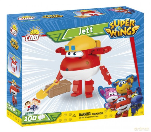 Super Wings Jett [KLOCKI]