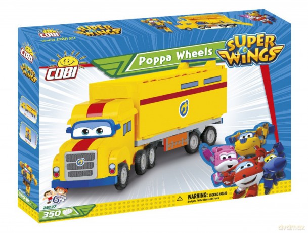 Super Wings Poppa Wheels [KLOCKI]