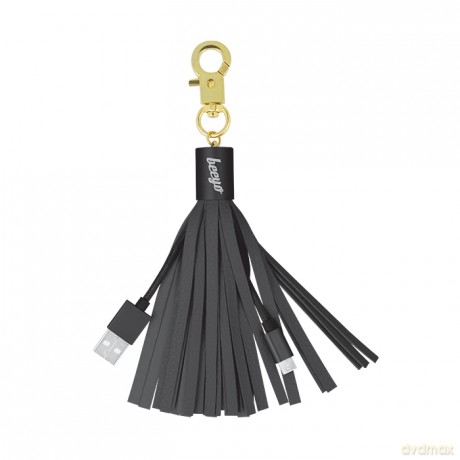 Beeyo Smart Fringe kabel micro-USB czarny