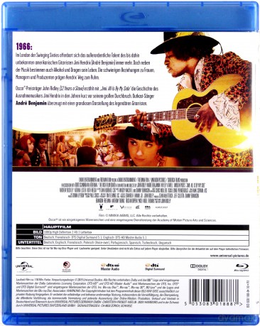 Jimi Hendrix: Tak tworzy sie geniusz [Blu-Ray]