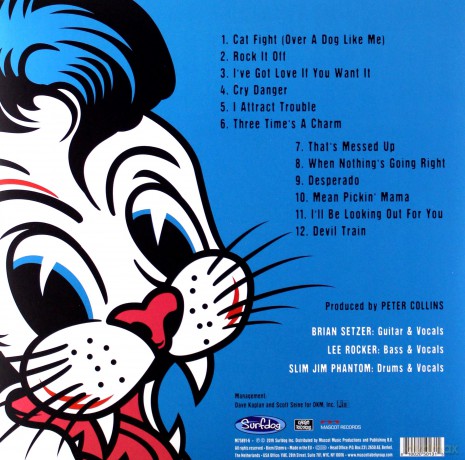 Stray Cats: 40 Red [Winyl]