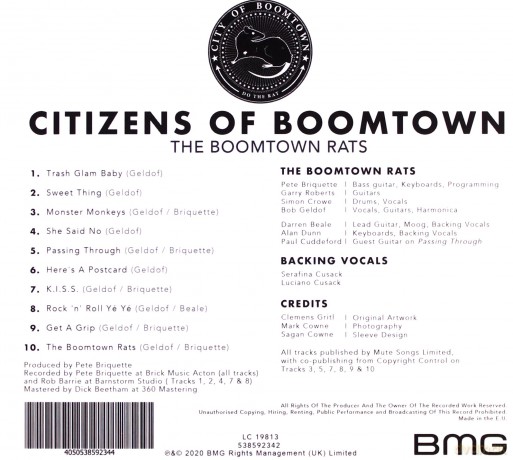 The Boomtown Rats: Citizens Of Boomtown [CD]