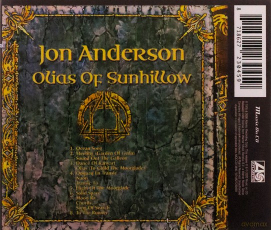 Jon Anderson: Olias Of Sunhillow [CD]