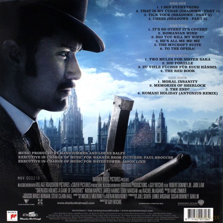 Sherlock Holmes: A Game Of Shadows soundtrack (Gra Cieni) [2xWinyl]