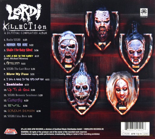 Lordi: Killection (digipack) [CD]