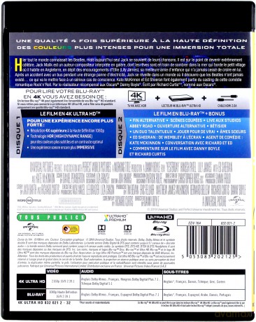Yesterday [Blu-Ray 4K]+[Blu-Ray]