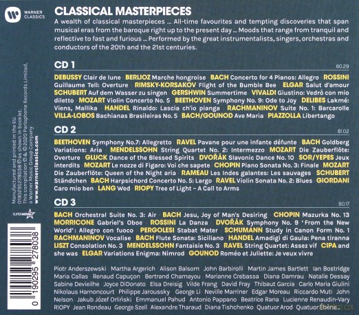 Classical Masterpieces [3CD]