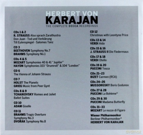Herbert Von Karajan: The Complete Decca Recordings [33CD]