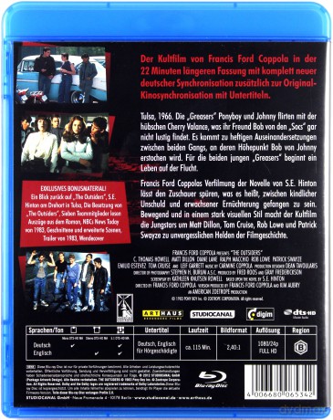 The Outsiders (Outsiderzy) [Blu-Ray]