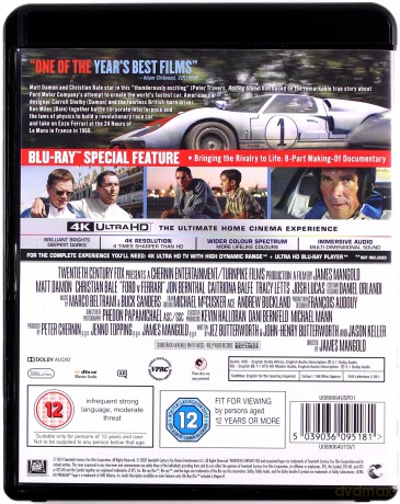 Le Mans '66 [Blu-Ray 4K]+[Blu-Ray]