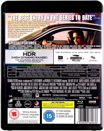 Bad Boys for Life [Blu-Ray 4K]+[Blu-Ray]