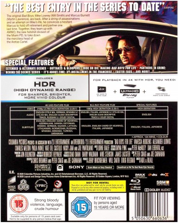 Bad Boys for Life [Blu-Ray 4K]+[Blu-Ray]