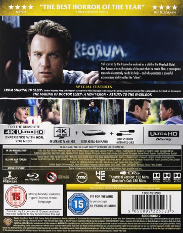 Doctor Sleep (Doktor Sen) [Blu-Ray 4K]+[Blu-Ray]