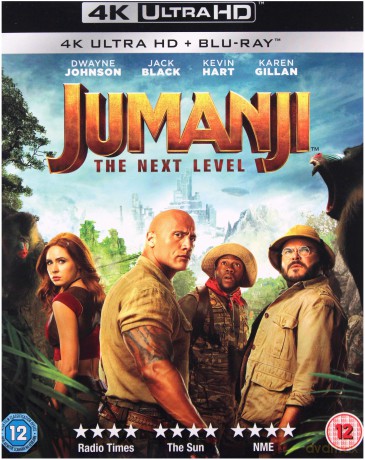 Jumanji: The Next Level (Następny poziom) [Blu-Ray 4K]+[Blu-Ray]