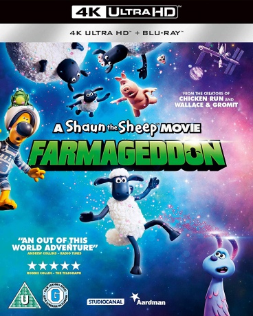 A Shaun the Sheep Movie: Farmageddon (Baranek Shaun Film. Farmageddon) [Blu-Ray 4K]+[Blu-Ray]