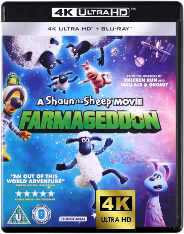 A Shaun the Sheep Movie: Farmageddon (Baranek Shaun Film. Farmageddon) [Blu-Ray 4K]+[Blu-Ray]